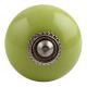 Lime Round Silver Fitting Ceramic Drawer Knob Online